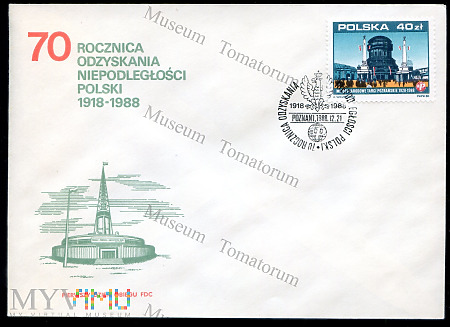 1988 - 70 Rocznica odzyskania Niepodległości