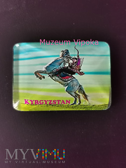 Kirgistan - łucznik - magnes