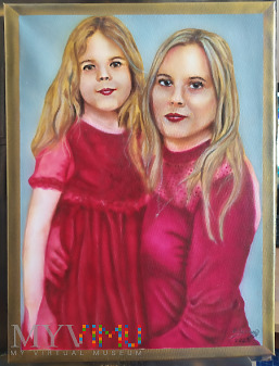 Portret matka i córka