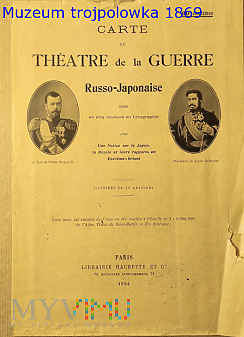 Mapa teatru wojny rosyjsko-japońskiej 1904