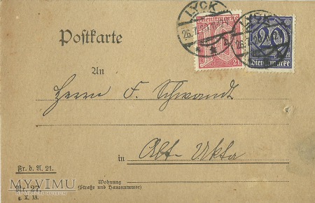 Lyck - Alt Ukta - 1920 r.