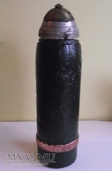 Szrapnel rosyjski kalibru 7.62 cm.