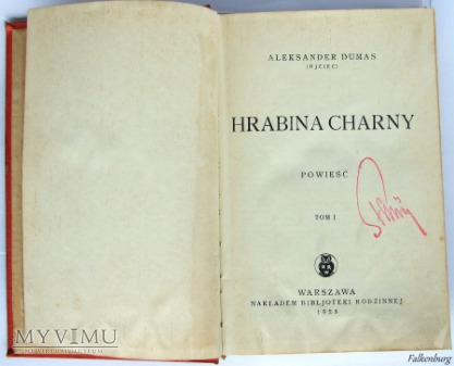 Dzieła Aleksandra Dumasa 1928 (Hrabina de Charny)