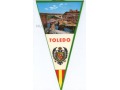 Proporczyk souvenir - Hiszpania Toledo lata 80-te