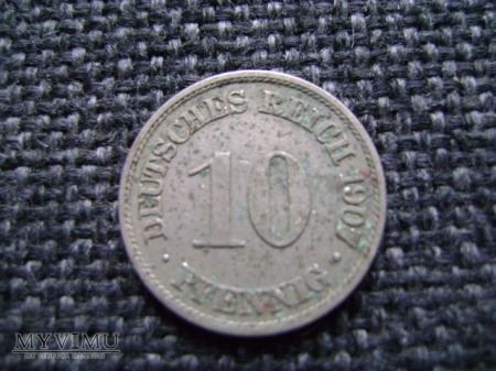 10 pfennigów 1907
