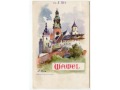 Kraków - Wawel od strony Wisły - Tondos - 1913
