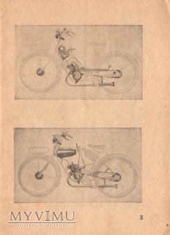 Silnik do rowerów Sachs. Podręcznik z 1932 r.