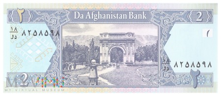 Afganistan - 2 afgani (2002)