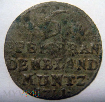 6 pfennig 1711 Brandenburgia-Prusy Fryderyk I