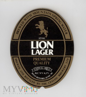 Ceylon, Lion Lager