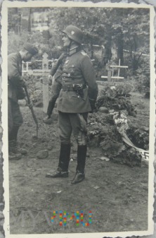 Duże zdjęcie Zdjęcie generał niemiecki na pogrzebie