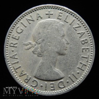 2 szylingi 1959 Elżbieta II Two Shillings