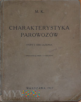 1927 - Charakterystyka parowozów