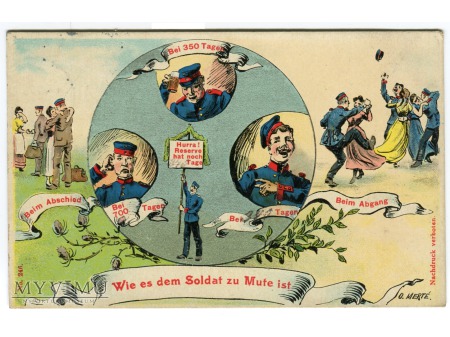 1911 żołnierze na służbie Humor wojskowy