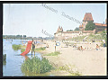 Malbork - plaża - Zamek Krzyżacki - lata 80-te