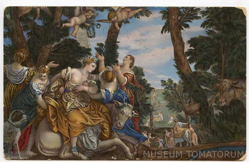 Paolo Veronese Porwanie W Museum Tomatorum Pamiątki Przeszłości W