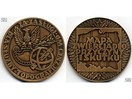 Medal Za Zasługi dla Służby Topograficznej WP