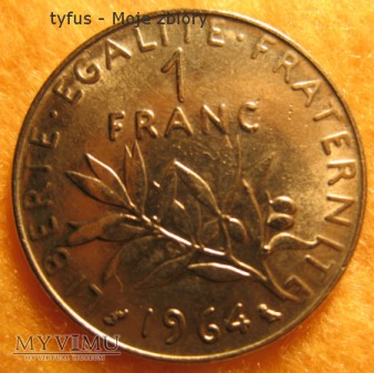1 FRANCS - Francja (1960)
