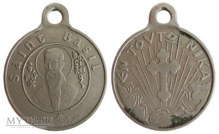 Św. Bazyli medalion
