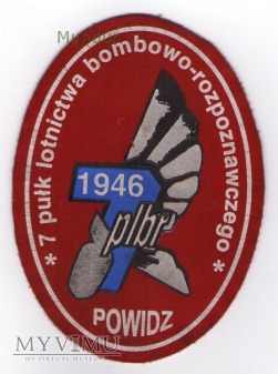 Oznaka 7 Pułk Lotnictwa bombowo-rozpoznawczego