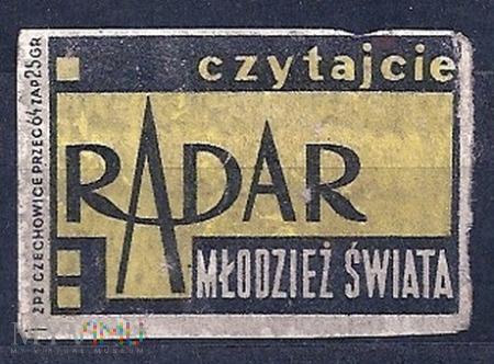 Duże zdjęcie Czytajcie Radar Młodzież Świata.Czechowice