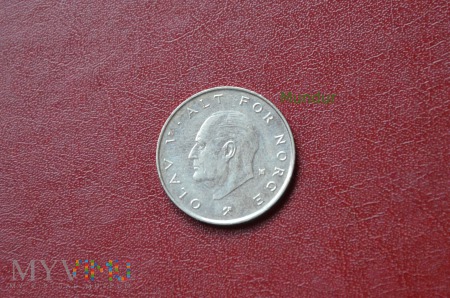 Duże zdjęcie Moneta norweska: 1 krone