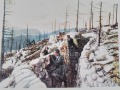 austriackie okopy pod Isonzo (Włochy)