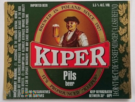 Duże zdjęcie Kiper Pils beer