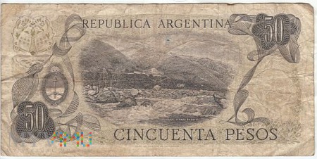 ARGENTYNA 10 PESOS 1976