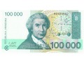 Chorwacja - 100 000 dinarów (1993)