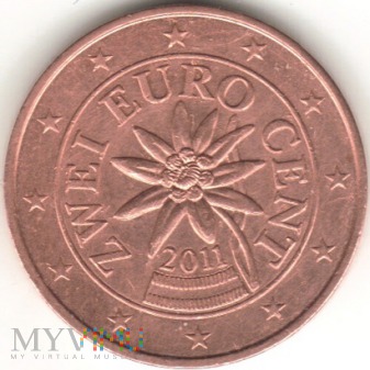 2 EURO CENT 2011