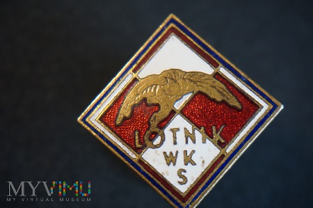 Pamiątkowa odznaka WKS Lotnik