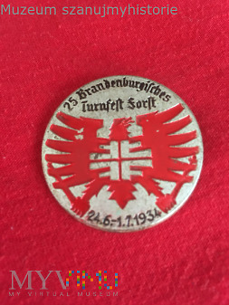 25. Brandenburgisches Turnfest Forst 1934