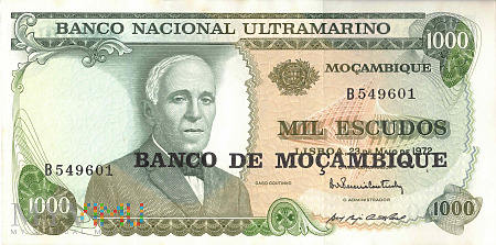Mozambik - 1 000 escudos (1976)