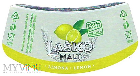 laško malt limona