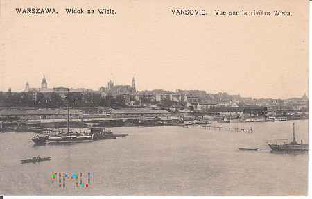 Widok na Wisłę Warszawa
