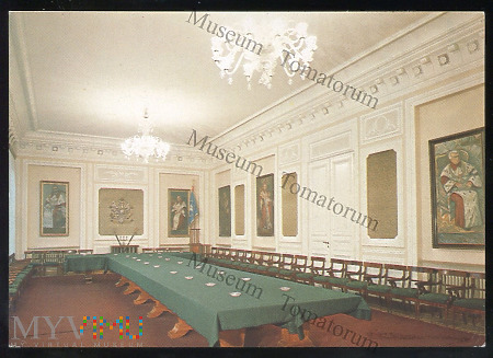 W-wa - Pałac Kazimierzowski - Sala Senatu - 1977