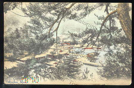 Miyajima - Chram Itsukushima - 1915