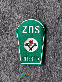 Naszywka ZOS służby przeciwpożarowej Intertex