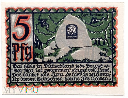 Osnabrück 5 pf 1921
