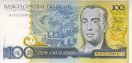 Brazylia 100 Cruzados (100 BRN) 1986-1988
