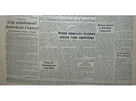 GAZETA POMORSKA nr.65 16.03.1956