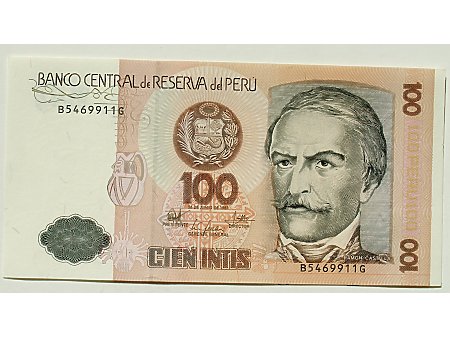 Peru- 100 Intis UNC