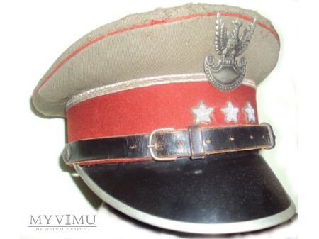 Czapka garnizonowa porucznika (lata 50-te)