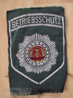 Duże zdjęcie Emblemat: Betriebsschutz