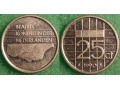 Holandia, 1990, 25 centów