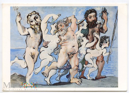 Picasso - Tańczący Silenus - Bachanalia