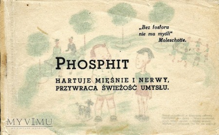 Karnet pocztówek reklamowych - Phosphit