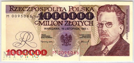 MC 194 - 1000000 Złotych - 1993