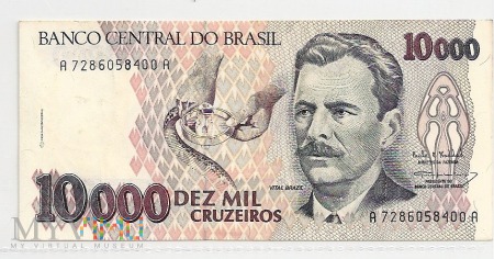 Brazylia.10.Aw.10000 cruzeiros.1993.P-233cd